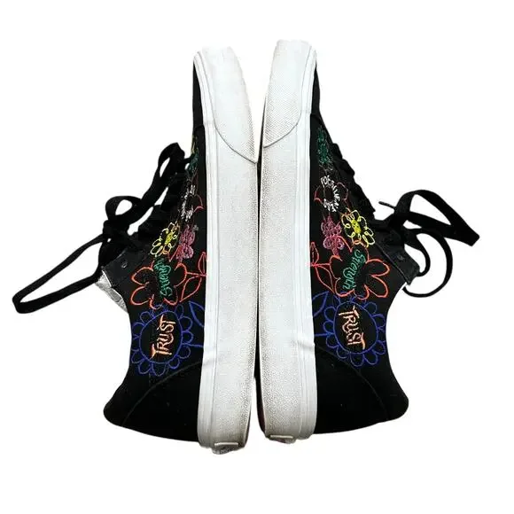 VANS Old Skool Cultivate Care Classic Canvas Sneakers Unisex M8.5/W10 Black Boho - Picture 9 of 11